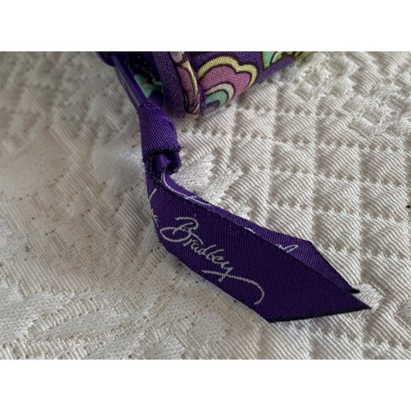 Vera Bradley Heather Pattern Turnlock Lightweight Wallet - Picture 12 of 14